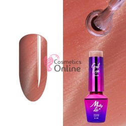 Oja Semi Premium Hibrid MollyLac Cat Eye UV/LED de 5 ml - 175 Cream Seduction 81822